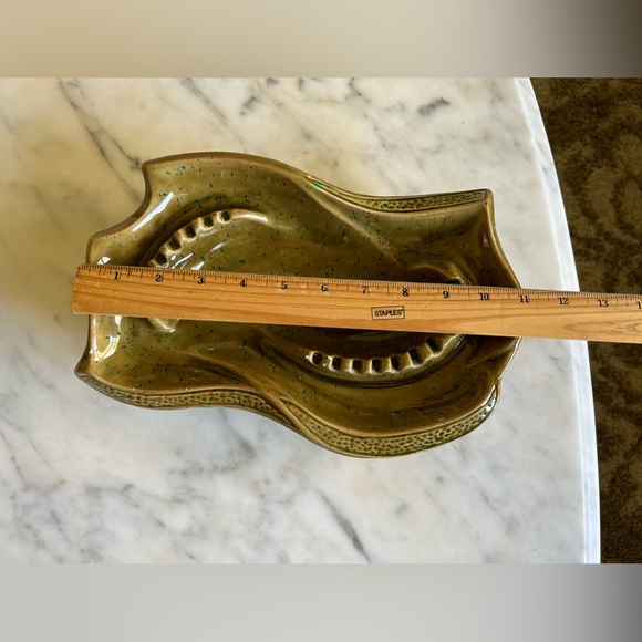 Vintage circa 1970s glazed ceramic ashtray - Picture 6 of 16